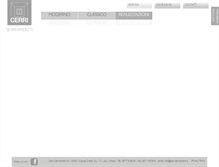Tablet Screenshot of cerriserramenti.it